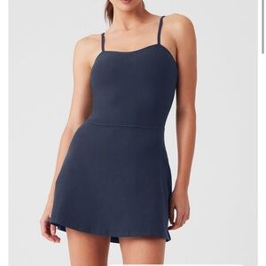 Alosoft Courtside Tennis Dress - Navy